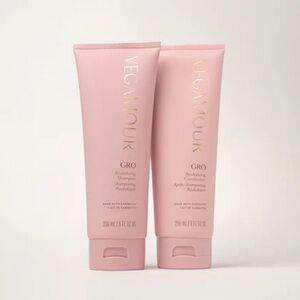 VEGAMOUR GRO Revitalizing Shampoo Set - Pink